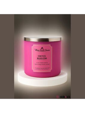 Bath and Body Works 3 Wick Candle Cactus Blossom